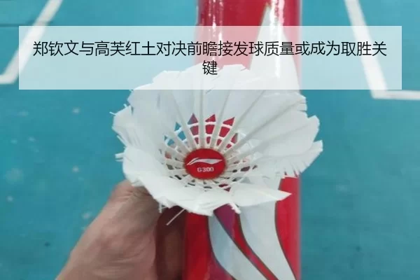 郑钦文与高芙红土对决前瞻接发球质量或成为取胜关键